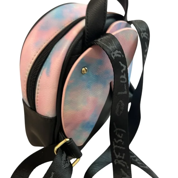 Betsey Johnson Luv Betsey Butterfly Backpack Pastel Tie Dye Wings Mini Bag - Picture 7 of 15